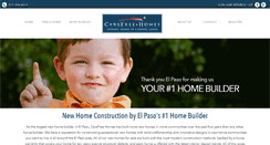 Desktop Screenshot of carefreehomestexas.com