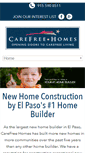 Mobile Screenshot of carefreehomestexas.com